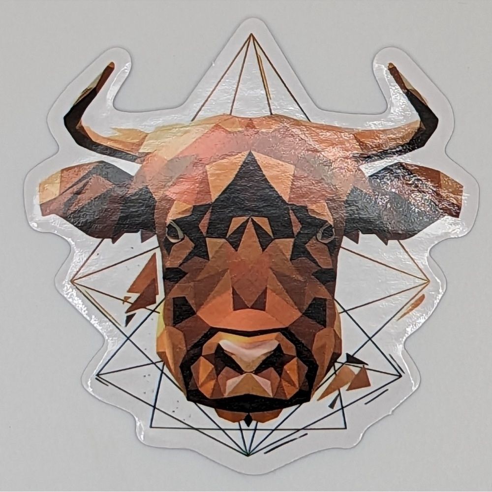 Highland‎ Cow Sticker